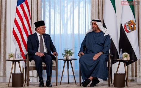 Malaysia UAE Jalin Kerjasama Pelaburan PM Anwar WilayahKu