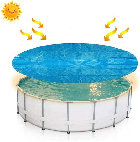 Amazon Solar Heat Pool Covers For Above Ground Pools Blue