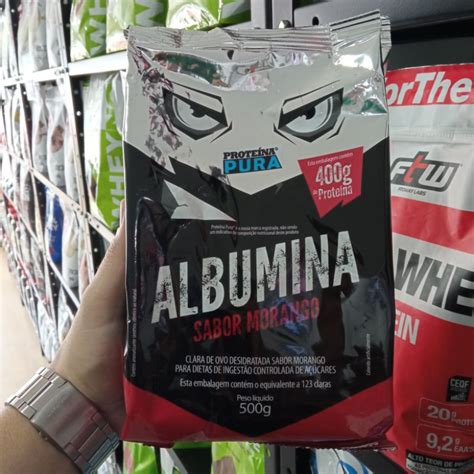 Albumina Prote Na Pura G Shopee Brasil