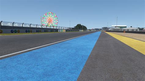 Le Mans Racing Circuit Digital Simulation Autonomous Rfpro