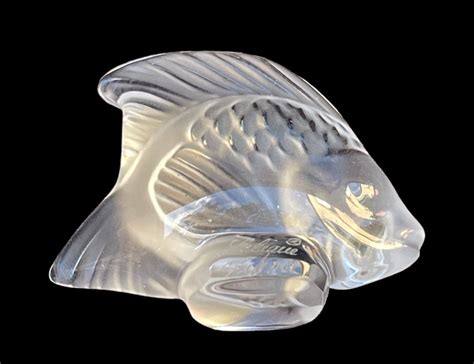 Proantic POISSON EN CRISTAL RENÉ LALIQUE MAISON LALIQUE CRISTAL INCO