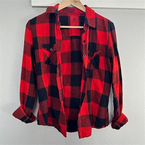 Nollie Tops Buffalo Plaid Long Sleeve Poshmark