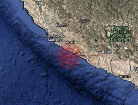 Temblor Hoy En Perú Miércoles 15 De Enero Sismo De Magnitud 3 8 Se