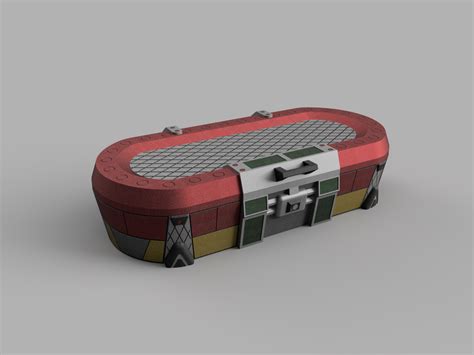 Stl File Borderlands Style Loot Box 📦・model To Download And 3d Print・cults