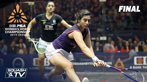 Squash Cib Psa Women S World Champs Final Roundup El