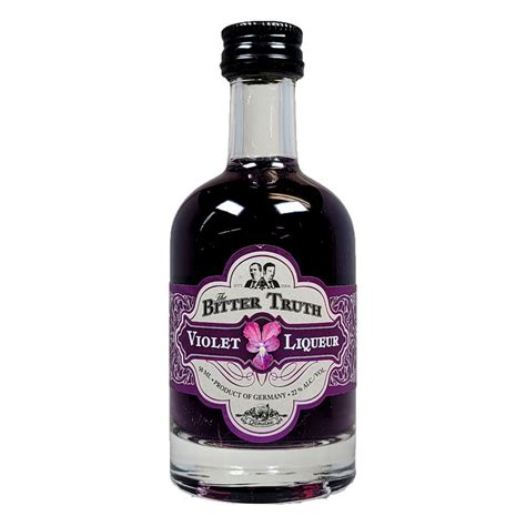 The Bitter Truth Violet Liqueur 50ml Holiday Wine Cellar