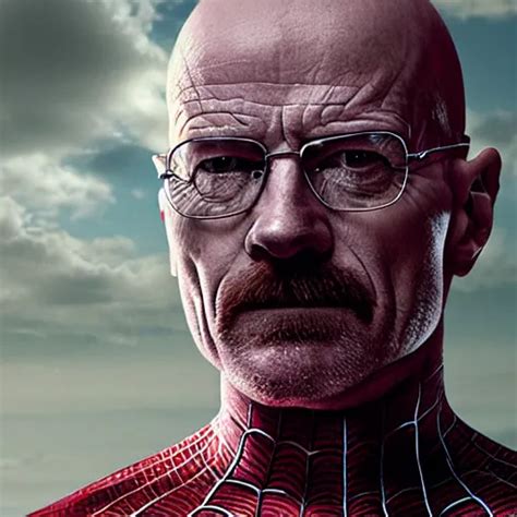 Krea Walter White As Spiderman