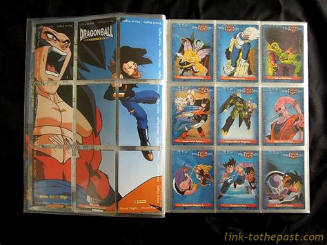 Fullset Cartes Panini Dragon Ball Z Anthologie Fr Link To The Past