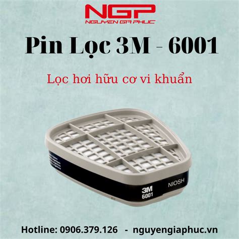 Pin Lọc 3m 6001 Bảo Hộ Lao Động