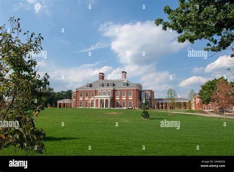 The johns hopkins university homewood campus hi-res stock photography ...