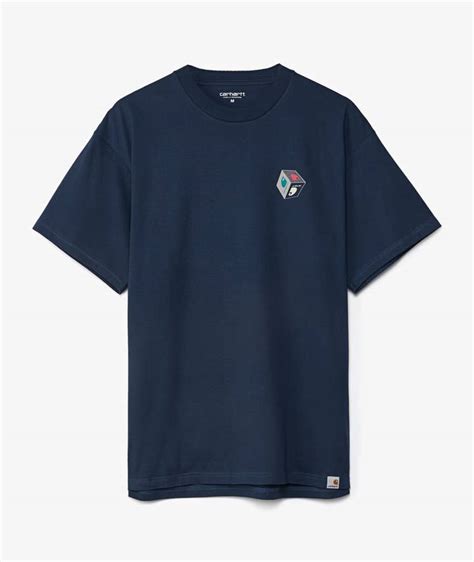 Carhartt Wip Cube T Shirt En Color Azul Svd