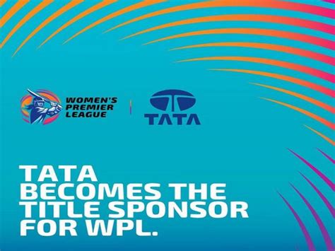 Wpl 2023 टाटा समूह ने महिला प्रीमियर लीग के पहले संस्करण के शीर्षक