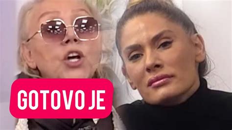 Gotovo Je Smu Ila Joj Se Zorica Markovic Jezivo Zaurlala Na Anu Necu