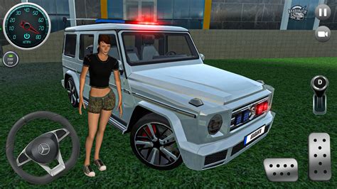 Car Simulator 2 Mercedes Benz G63 Sivil Polis Arabası Sürüş Yeni