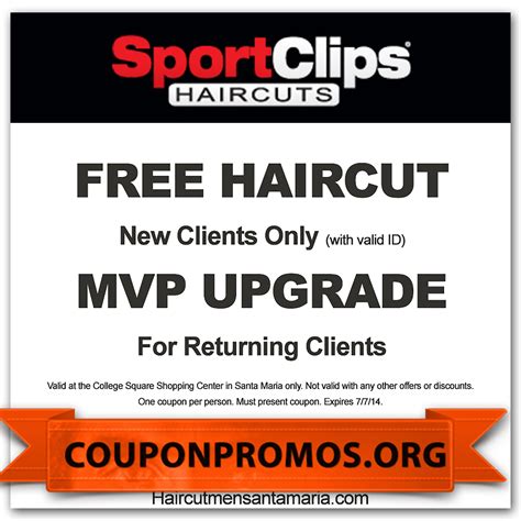 Haircut Printable Coupon