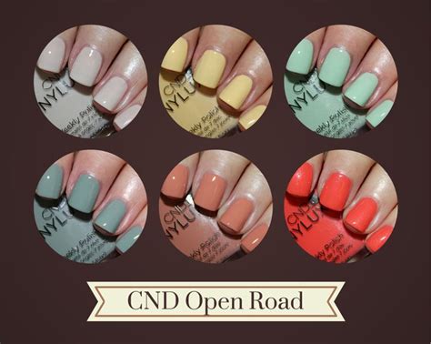 CND Open Road Collection For Spring 2014 Vampy Varnish Open Road