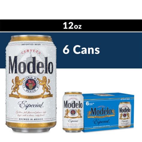 Modelo Especial Mexican Lager Import Beer, 6 cans / 12 fl oz - Kroger