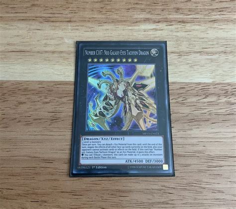 Number C Neo Galaxy Eyes Tachyon Dragon Card