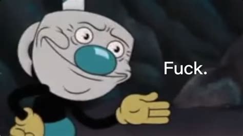 Mugman Meme Face Blank Template Imgflip