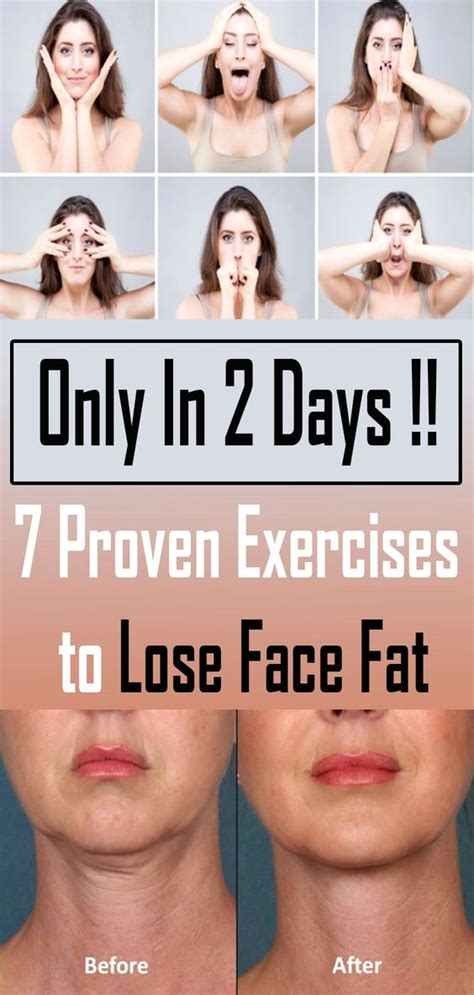 Proven Exercises To Lose Face Fat In Days Wellness Days