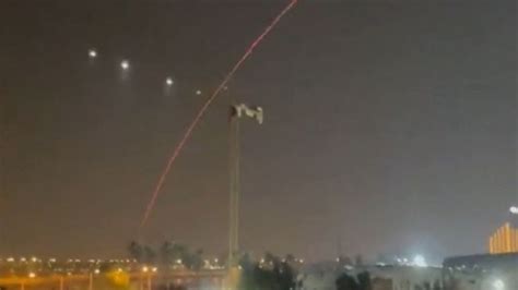 Rockets Fired At Us Embassy In Baghdad Are Shot Down World News Sky News