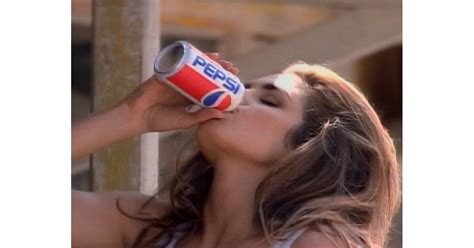 Cindy Crawfords Hair In Her 1992 Pepsi Super Bowl Commercial Cindy