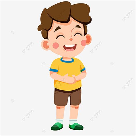 Cartoon Young Boy Laughing Clipart K83536681 Fotosearch Images