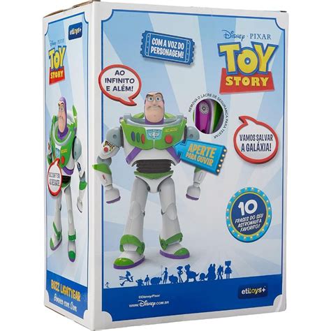 Buzz Lightyear Toyng - Toy Story - Boneco Buzz Lightyear com Som 51028 - Toyng - MP Brinquedos