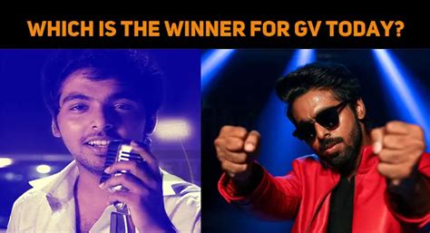 Two Releases For Gv Prakash Which Is The Winner Nettv4u