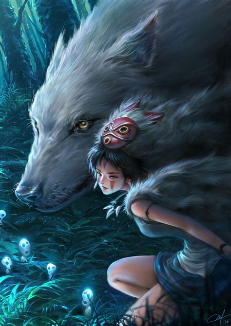 Pin by Георги Георгиев on Everything Anime Princess mononoke art