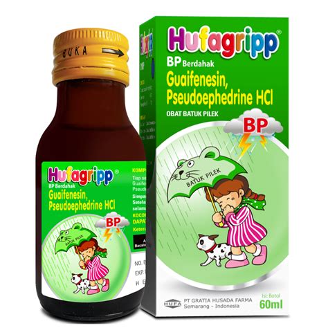 Hufagripp Bp Berdahak Syrup Pt Gratia Husada Farma Hufa