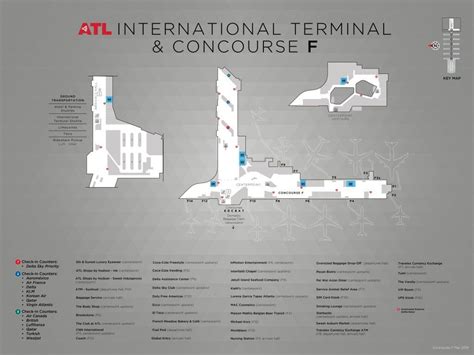 Atlanta Airport Terminal Map | Sexiz Pix