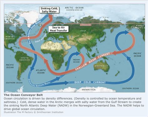 GLOBAL OCEAN CONVEYOR BELT: Changes due to Global Warming – Mousam Way ...