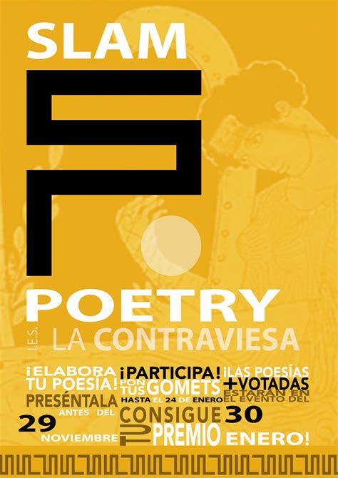 PARTICIPA EN EL II SLAM POETRY IES La Contraviesa