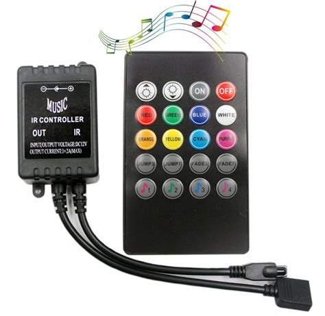 Sterownik Kontroler Dc Muzyczny Do Ta M Led Rgb Rgbst Key Cena