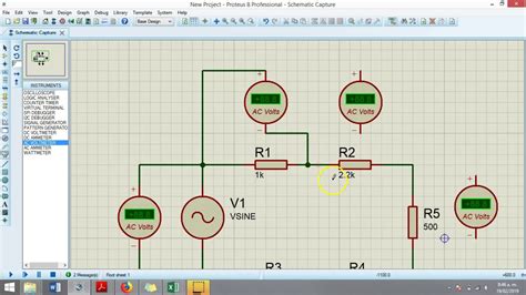 Circuito Serie AC En Proteus YouTube