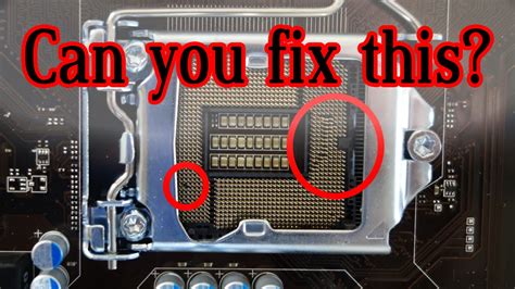 How to fix cpu pins - lodfile