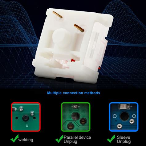 Redragon Smd Rgb Outemu Mx Low Profile Switch Pin Clicky Linear