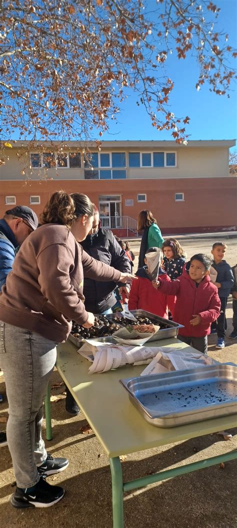 Castañada Escolar CEIP García Lorca Uceda Guadalajara