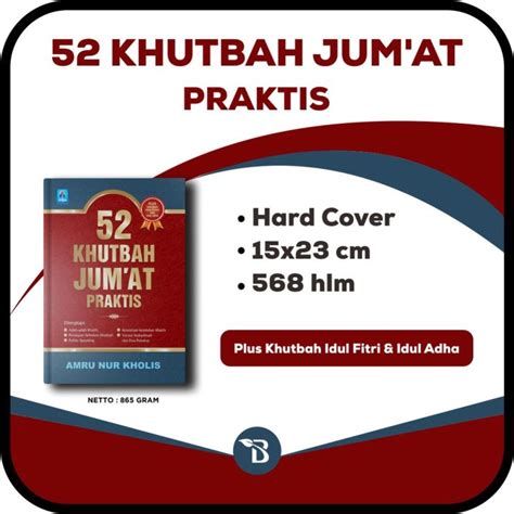 Buku Khutbah Jumat Khutbah Jumat Praktis Original Hard Cover Pustaka