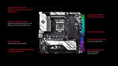 Asrock B M Steel Legend