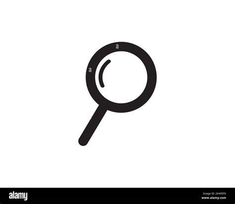 Magnifier Magnify Glass Look Find Tool Lens Search Technology Icon Vector Symbol Design