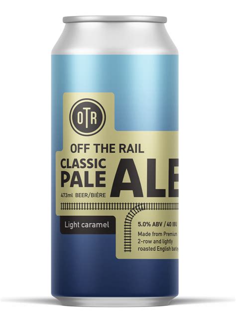 Classic Pale Ale Award Winning Beer Off The Rail Brewing