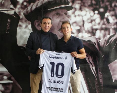 Pablo De Blasis Se Present En Gimnasia Como Refuerzo Cielosport