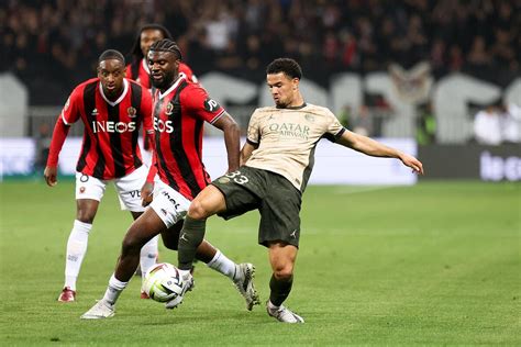 Le PSG bat Nice et fait un beau cadeau à Brest Foot 01