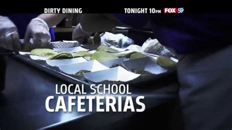 Fox59 News At 10 Dirty Dining School Edition Tonight At 1020sec