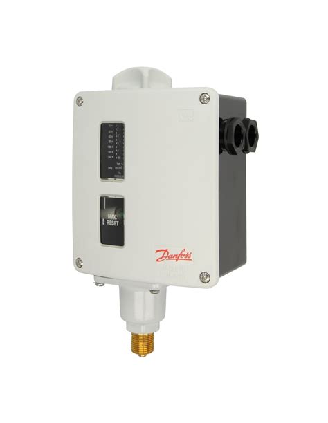 017 529166 Presostato Danfoss Rt 110 02 A 3 Bar Reset Automático