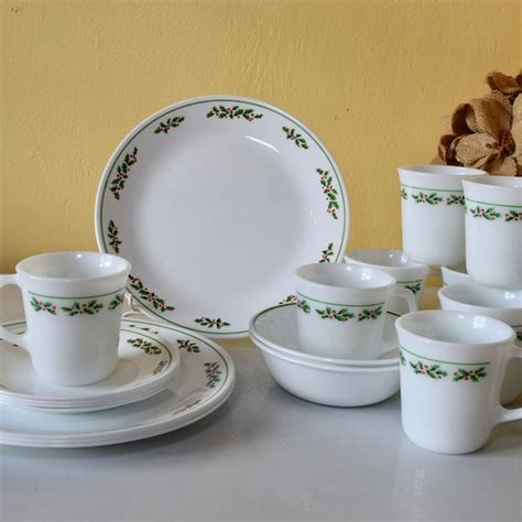 Corelle Christmas Dishes - Etsy