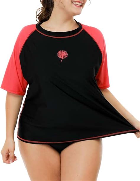 Plus Size Swimwear Rash Guard