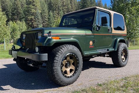 No Reserve 1995 Jeep Wrangler Sahara For Sale On BaT Auctions Sold